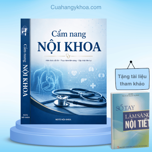 Bìa sách SỔ TAY LÂM SÀNG NỘI TIẾT