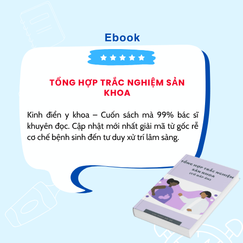 Hình ảnh giới thiệu sách TỔNG HỢP TRẮC NGHIỆM SẢN KHOA