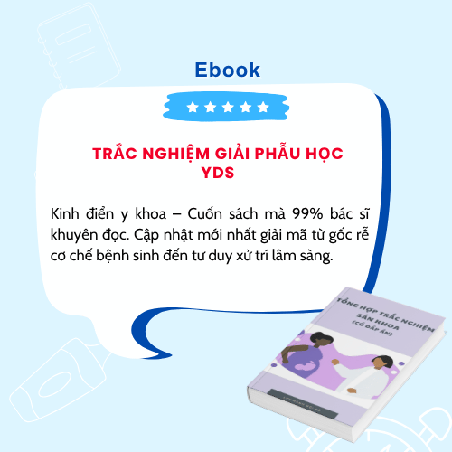 Hình ảnh giới thiệu sách TRẮC NGHIỆM GIẢI PHẪU HỌC YDS