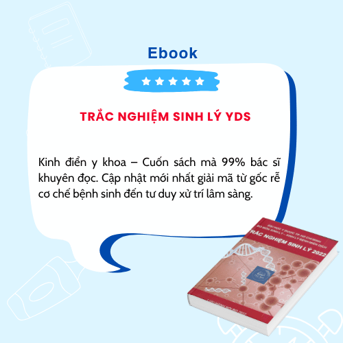 Hình ảnh giới thiệu sách TRẮC NGHIỆM SINH LÝ YDS