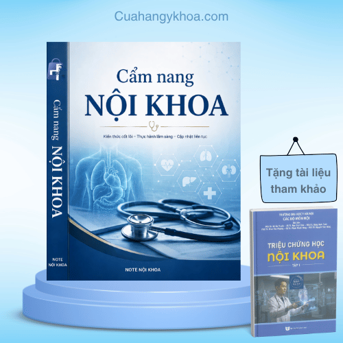Bìa sách TRIỆU CHỨNG HỌC NỘI KHOA Y HÀ NỘI 2025