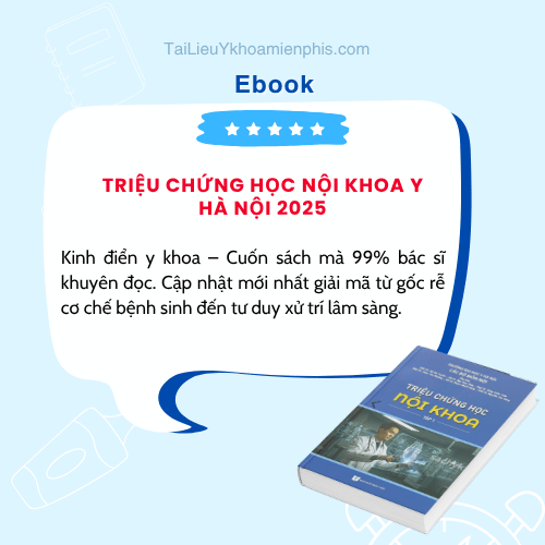 Hình ảnh giới thiệu sách TRIỆU CHỨNG HỌC NỘI KHOA Y HÀ NỘI 2025